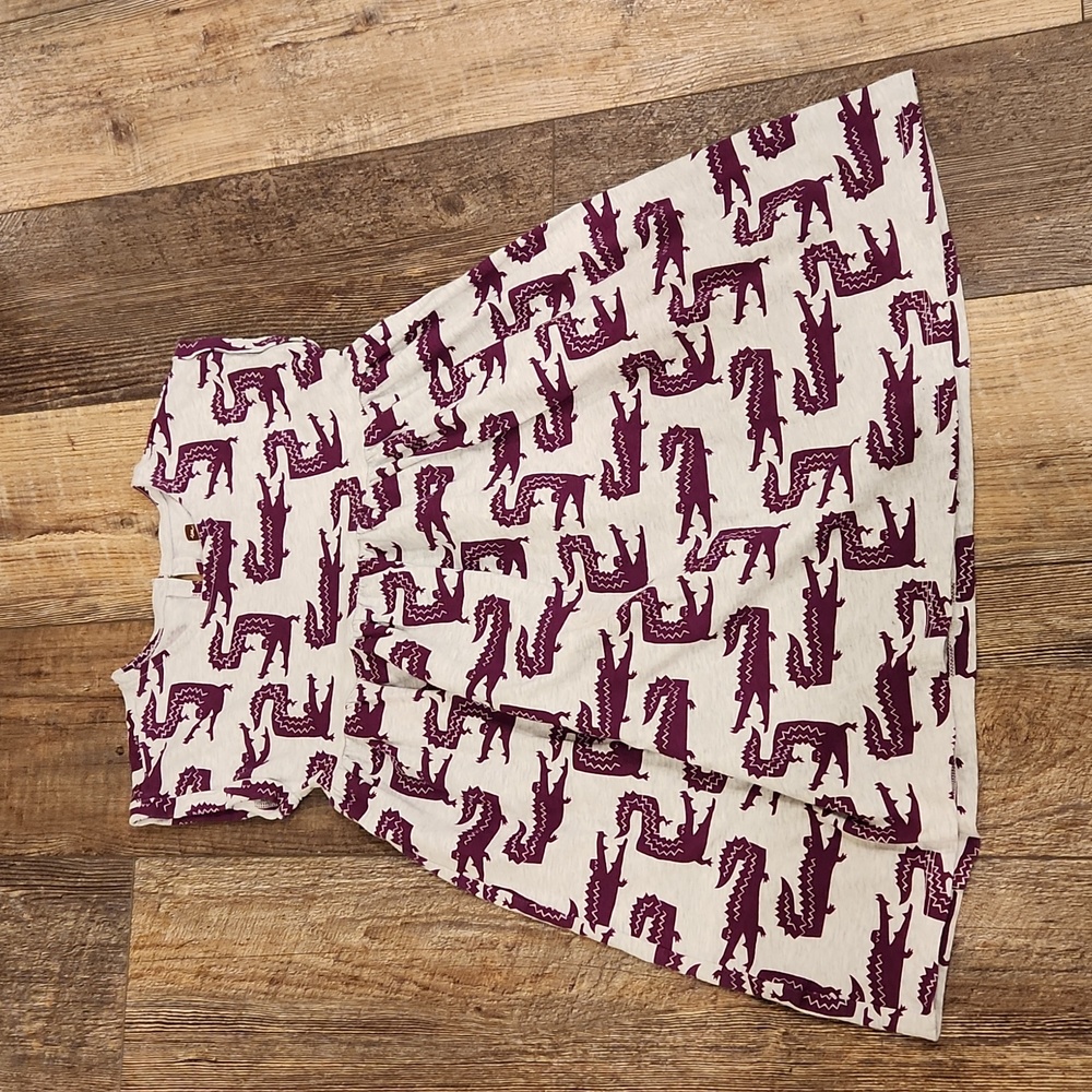 Tea alligator dress